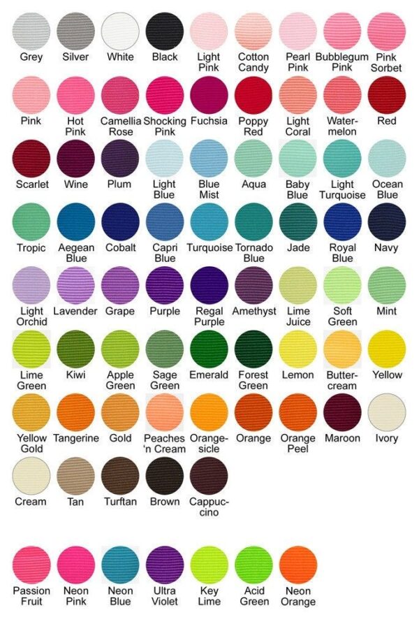 homespun honeybee ribbon color chart