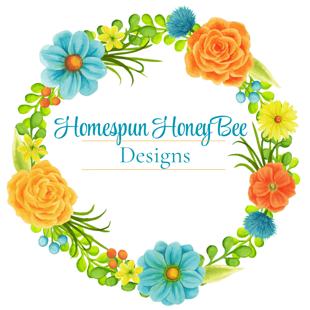 floral wreath logo